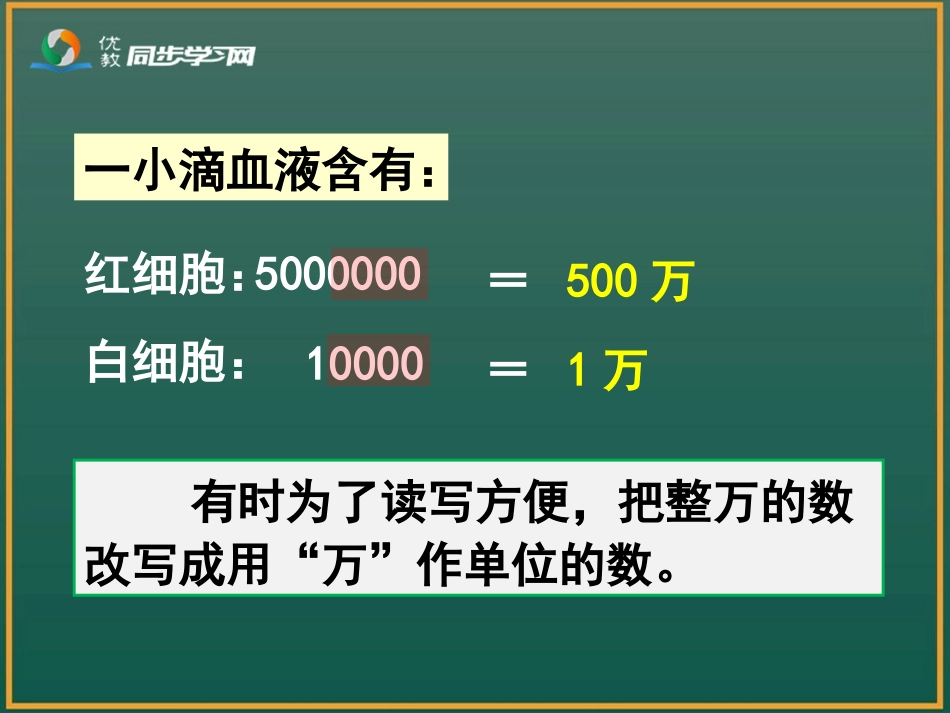 小学人教四年级数学亿以内数的改写和省略-(2)_第3页