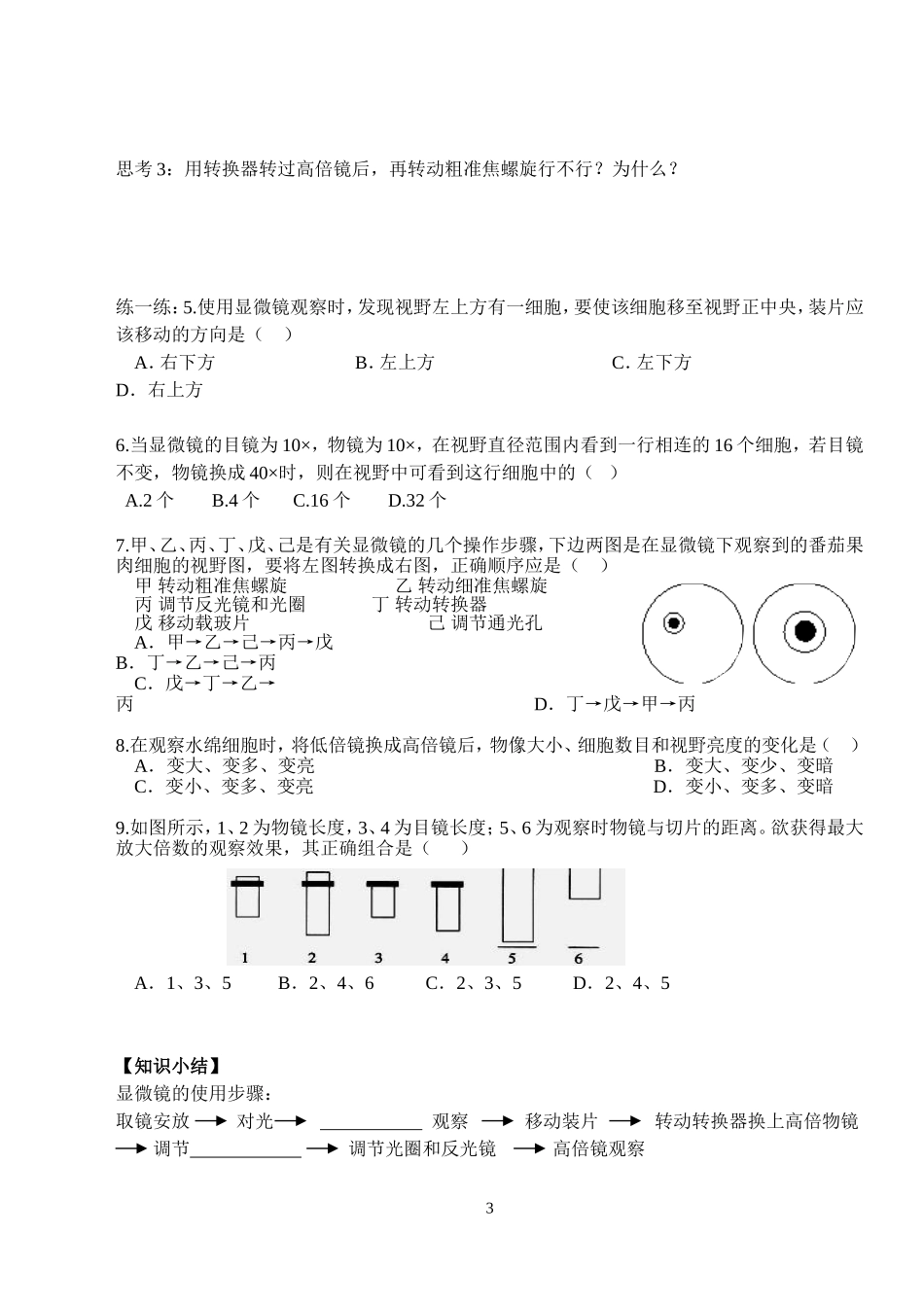 细胞多样性及统一性1黄_第3页