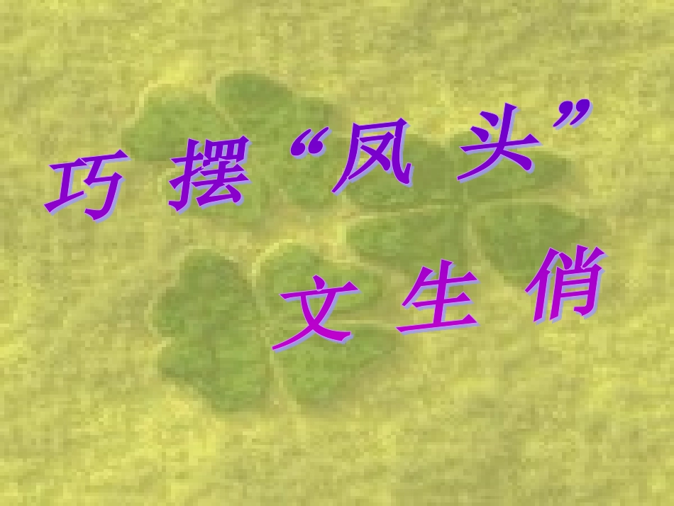 作文开头写法指导_第3页