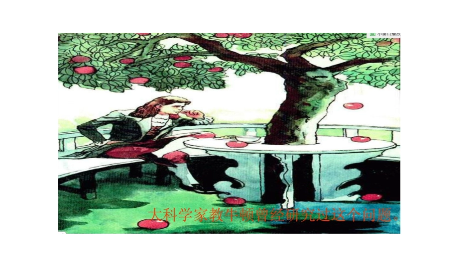 青岛版小学科学《苹果为什么会落地》ppt_第2页