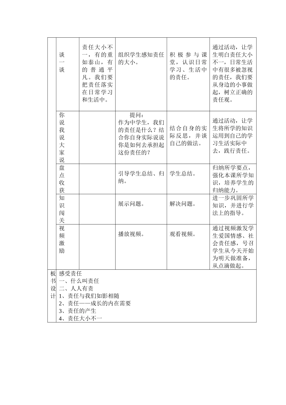 “感受责任”教学设计_第3页
