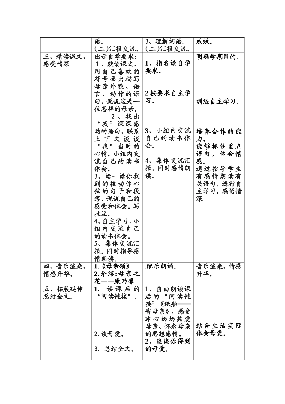 18慈母情深-教案_第2页