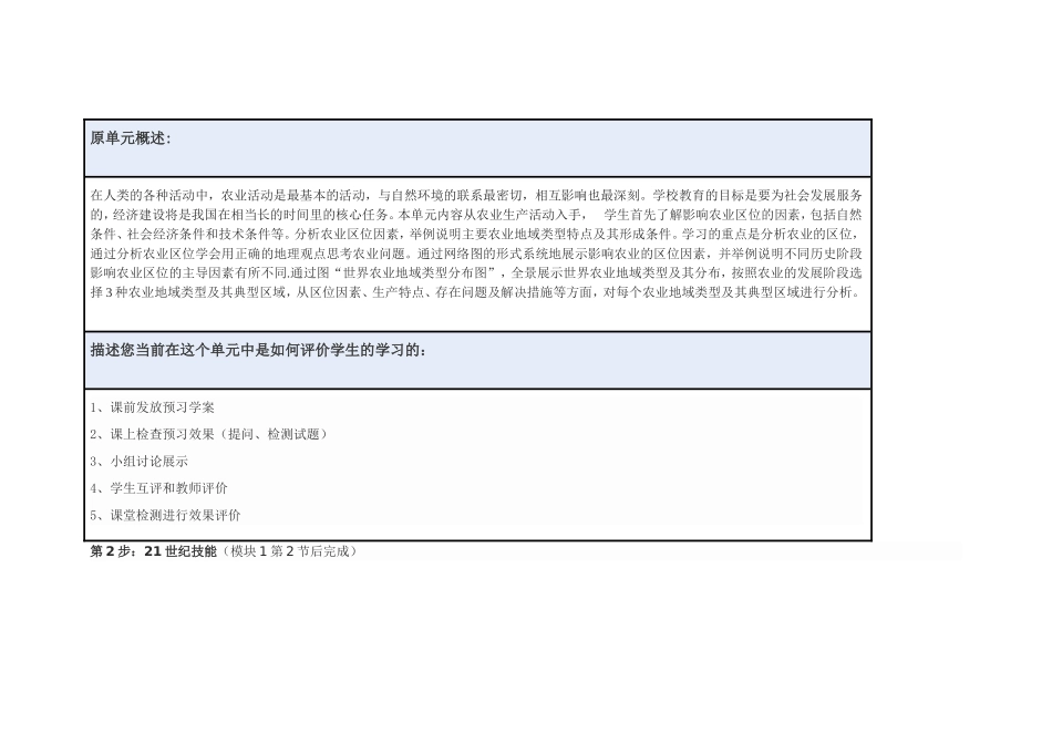 2013年远程培训intel未来教育项目地理模块三作业农业区位因素_第2页