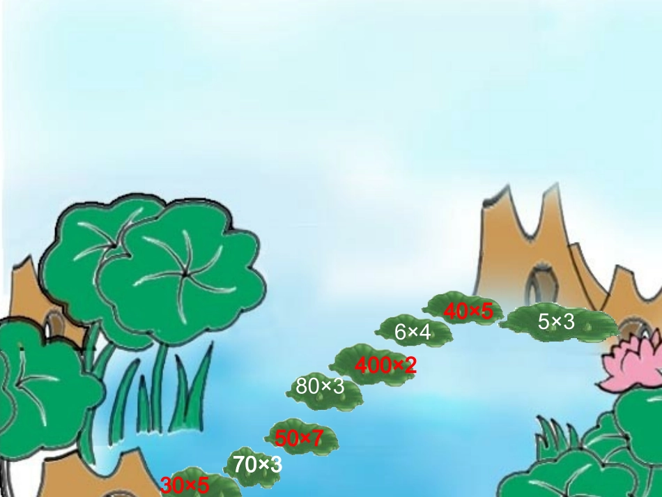 人教2011版小学数学三年级两位数乘两位数口算乘法ppt_第2页