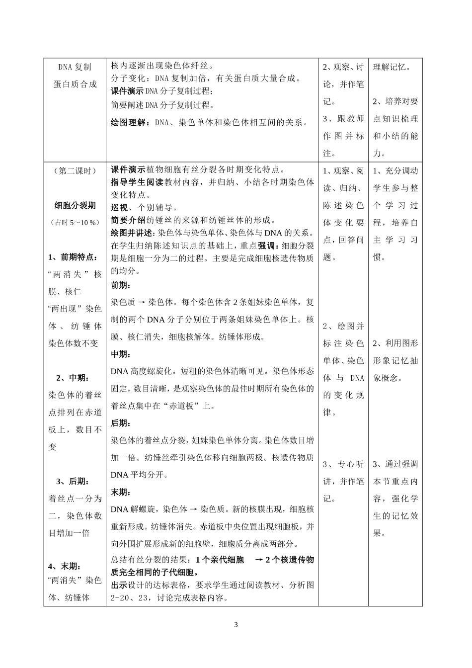 细胞增殖教案_第3页