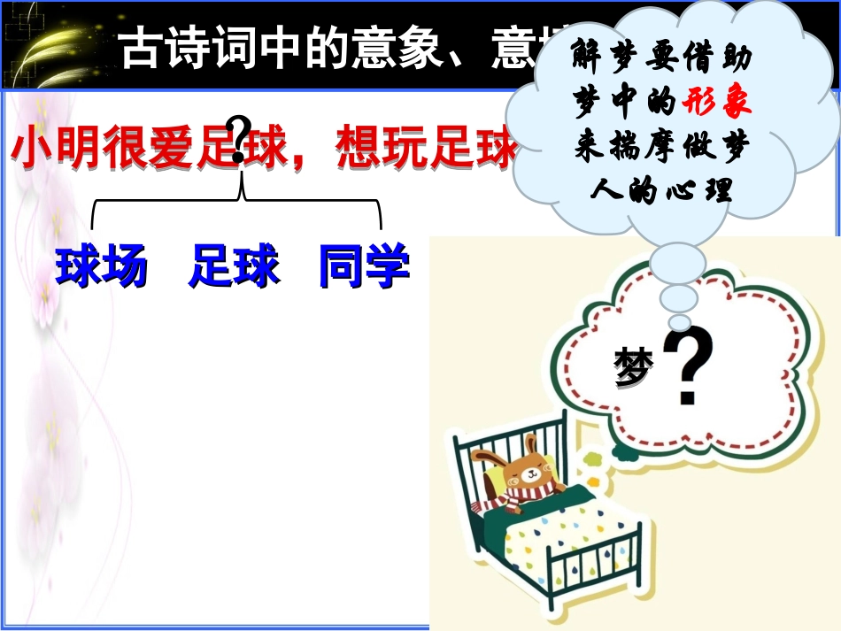 人教版小学四年级《古诗词三首》(意象、意境和情感)_第3页