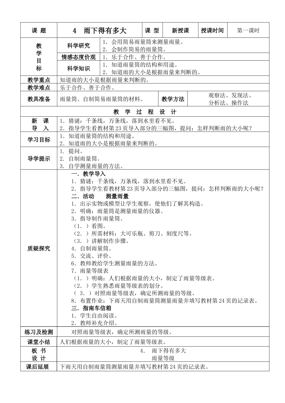 雨下得有多大教学设计_第1页