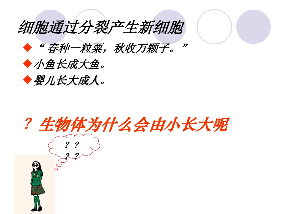 第一节细胞通过分裂产生新细胞_第1页