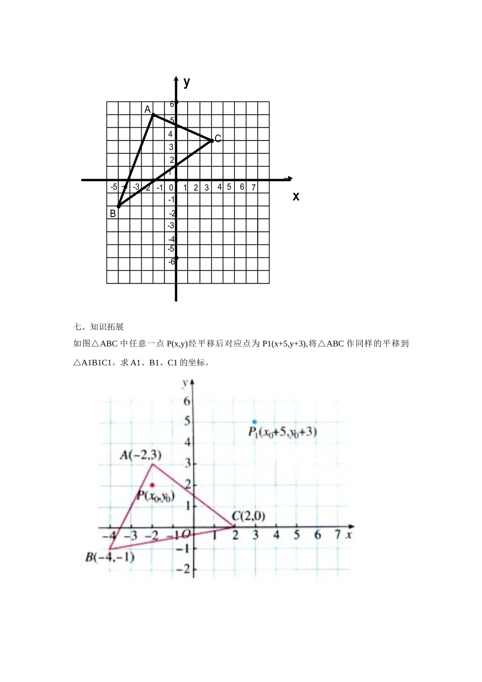 用坐标表示平移1_第3页
