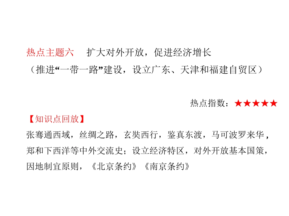 热点六-扩大对外开放_第1页