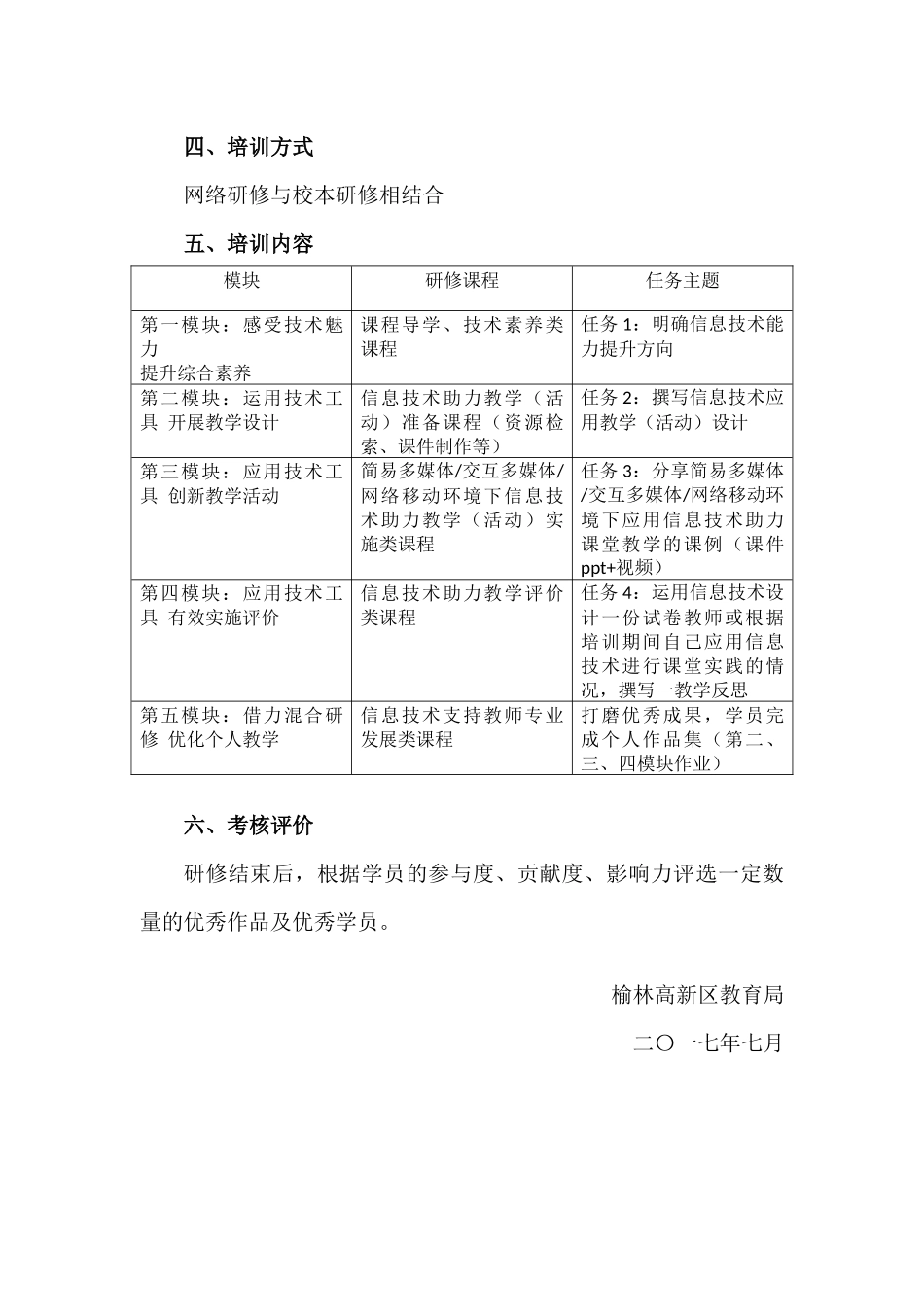 高新区教师信息技术培训方案_第2页