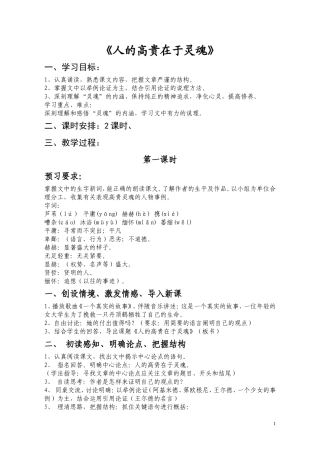 人的高贵在于灵魂1