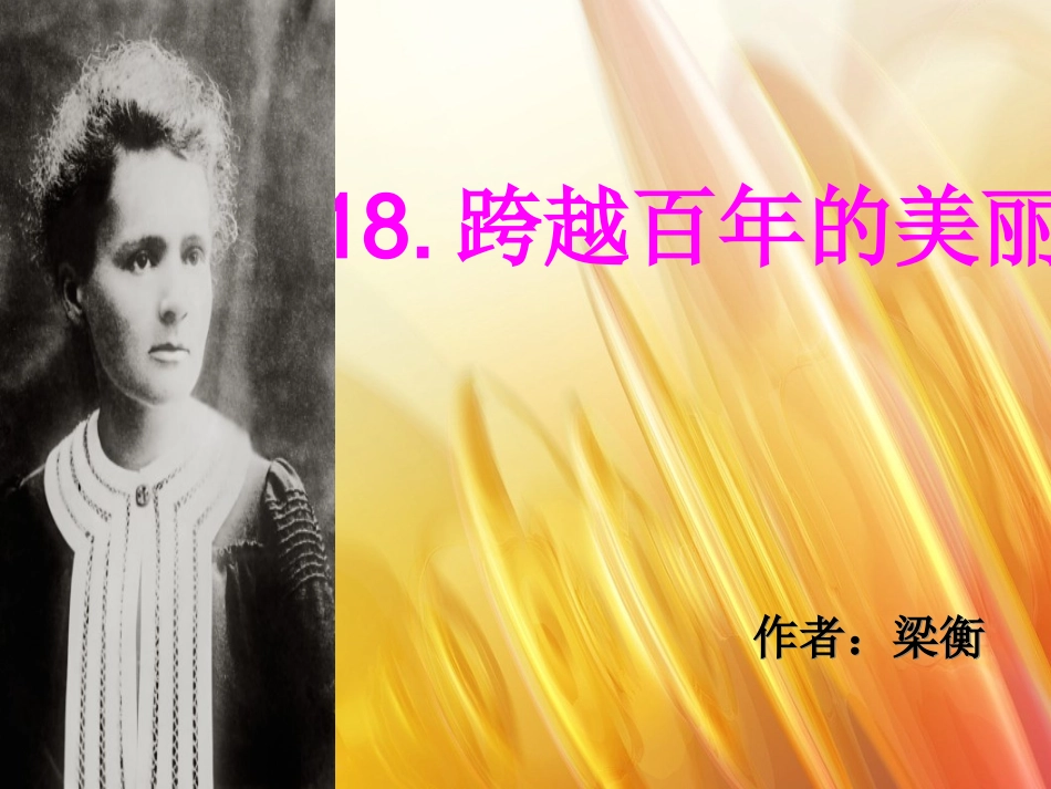 跨越百年的美丽_第2页