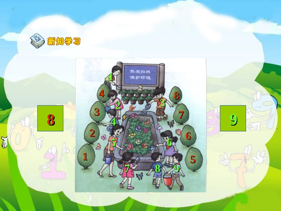 《8和9的认识》ppt课件_第3页