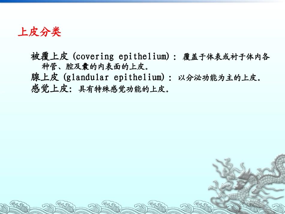 组织胚胎学02上皮组织2_第3页