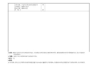 产品可行性分析作业指导书
