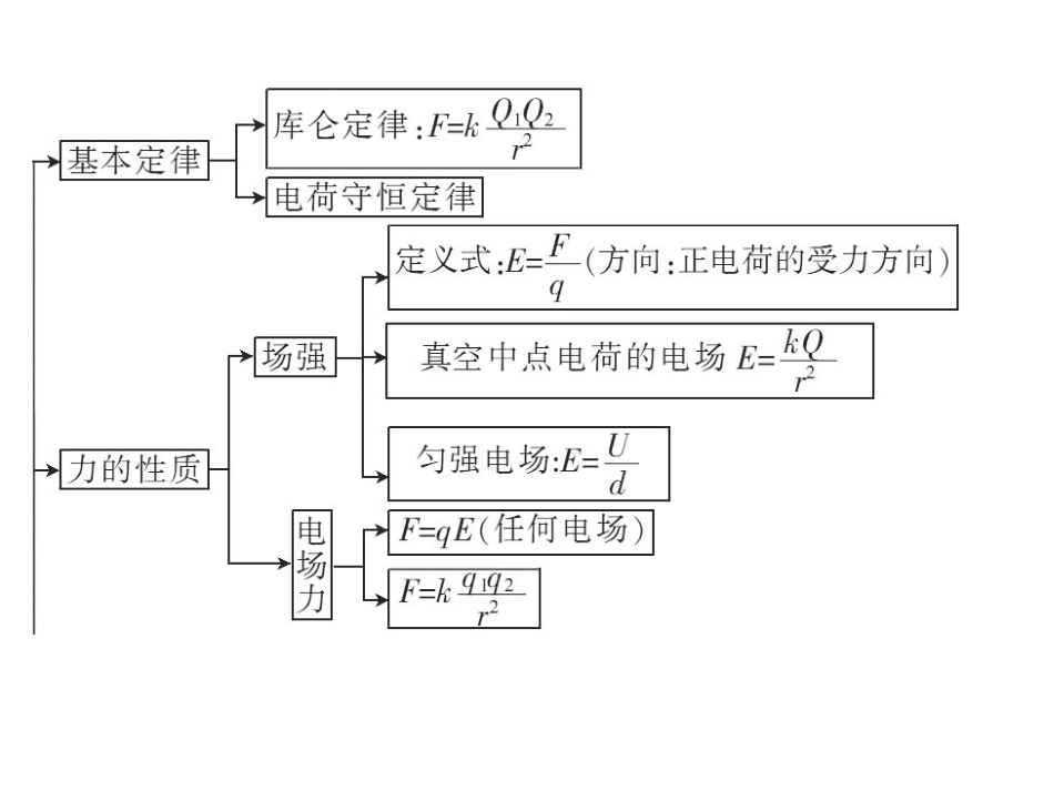 电场知识网络_第2页