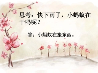 《要下雨了》蚂蚁