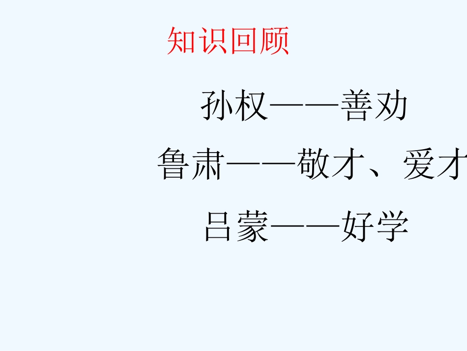 (部编)初中语文人教2011课标版七年级下册《孙权劝学》上课课件_第2页