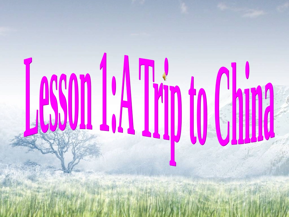 lesson1-lesson3课件_第1页