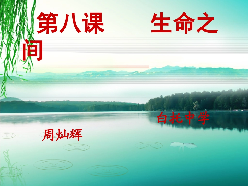 生命之间赛课_第1页