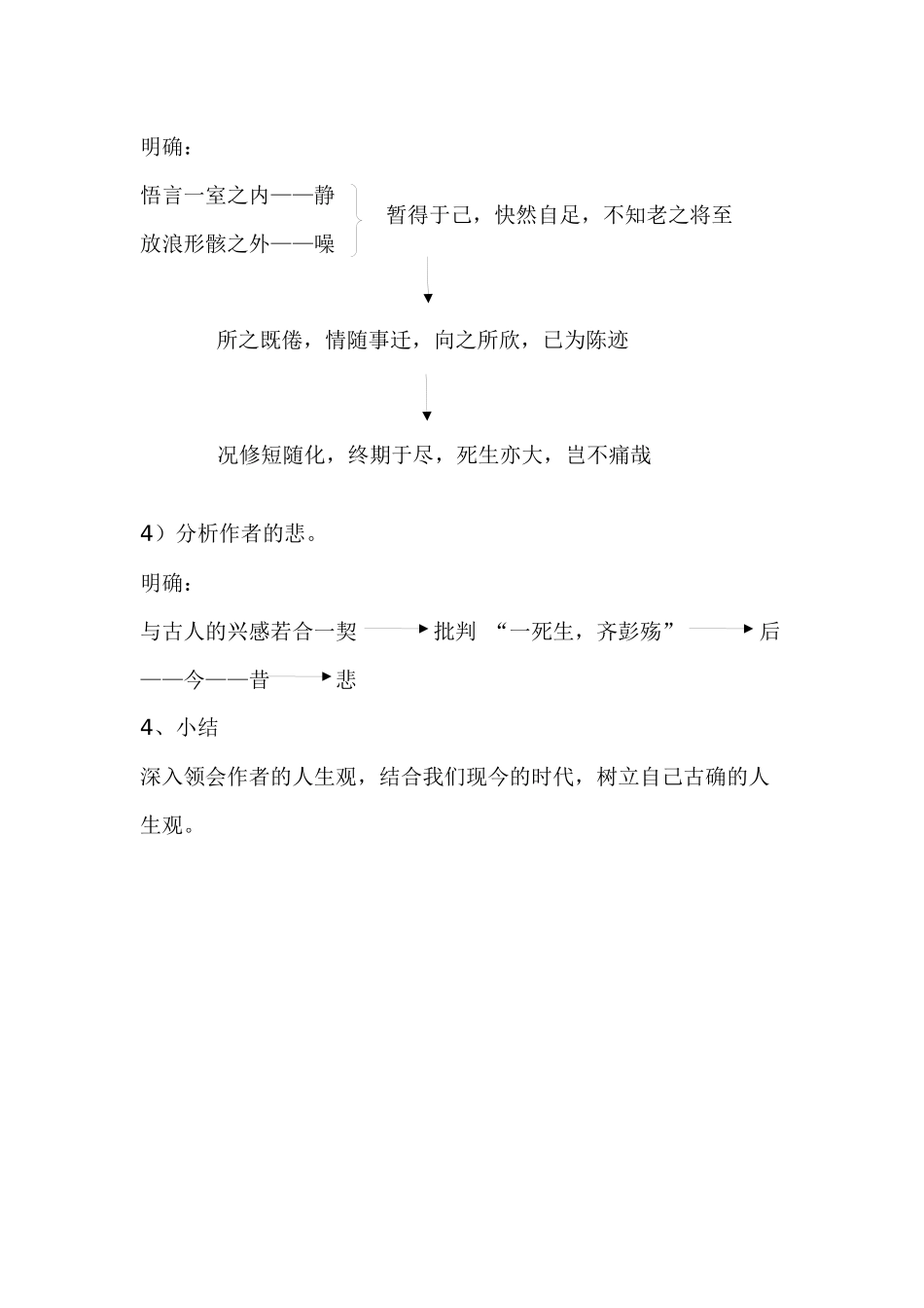 《兰亭集序》教学设计_第2页