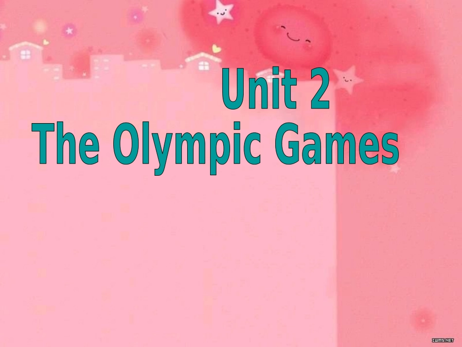 OlympicGamesWarmingup_第1页
