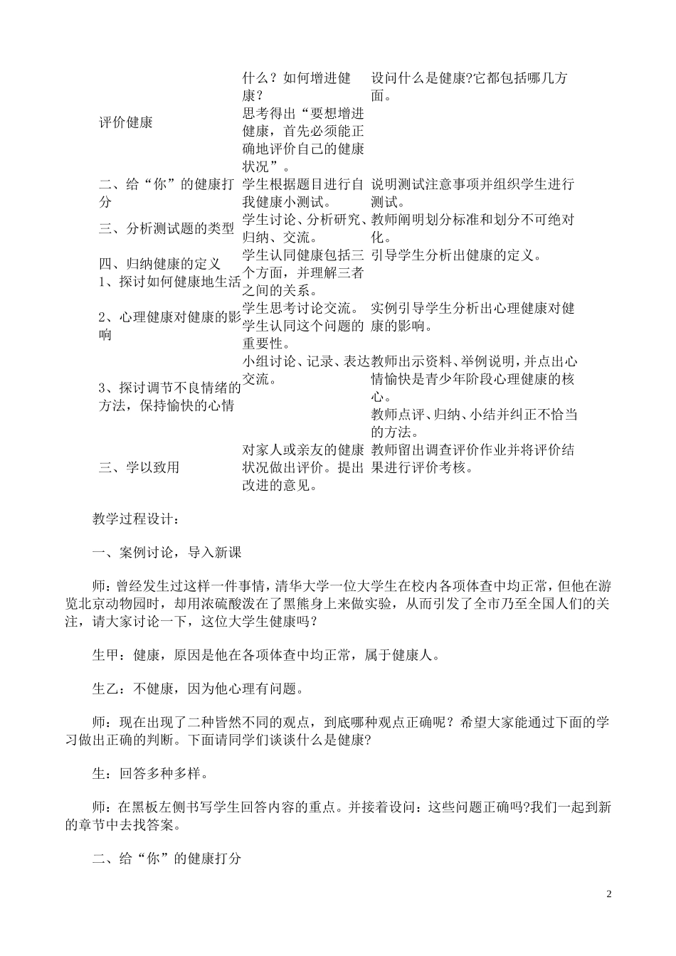 评价自己的健康状况_第2页