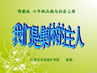 我们是集体的主人(2)