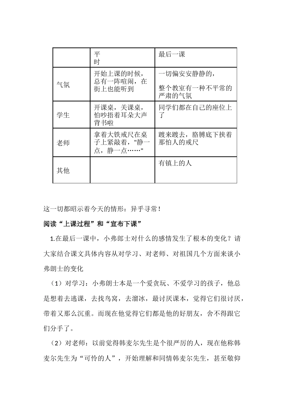 《最后一课》-(4)_第3页