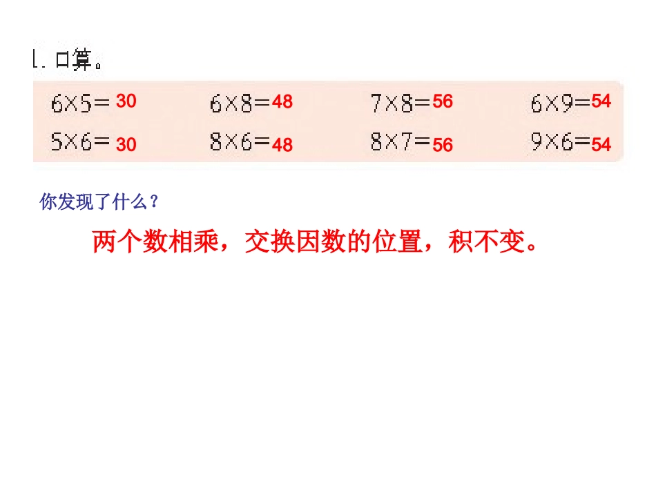 6的乘法口诀练习题_第1页