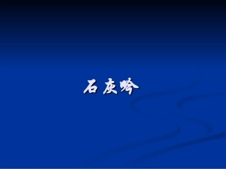 石灰石的利用(贺令翔)