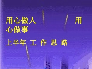 银行保险上半年个人工作总结汇报13页