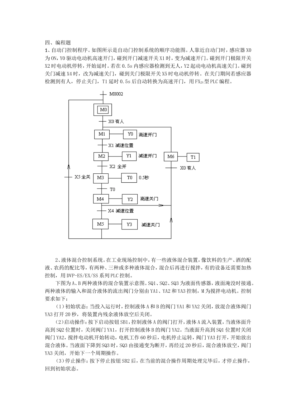 电气控制与PLC测试二_第2页