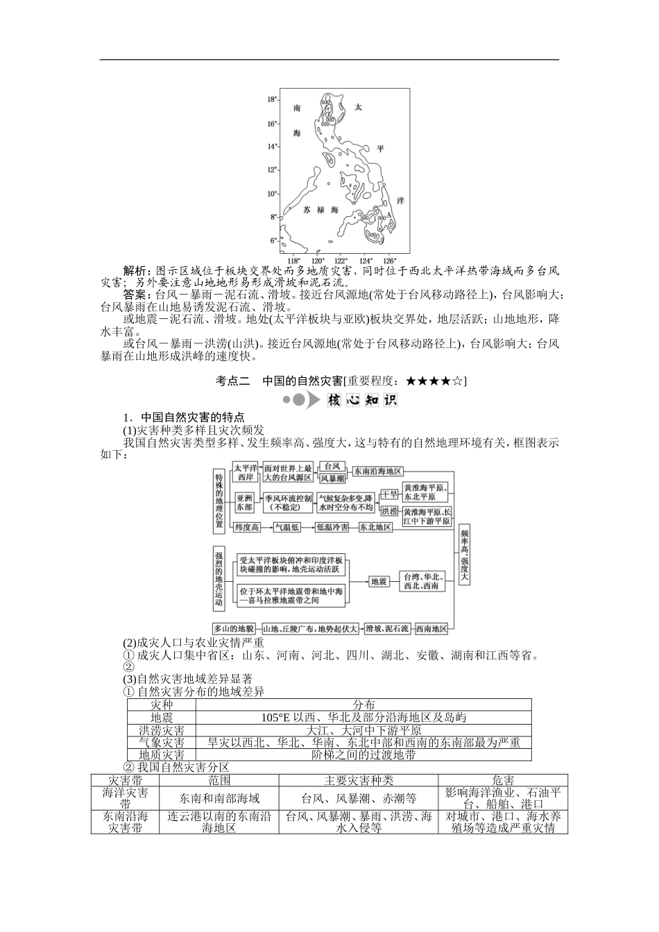 选修五-自然灾害与防治_第3页