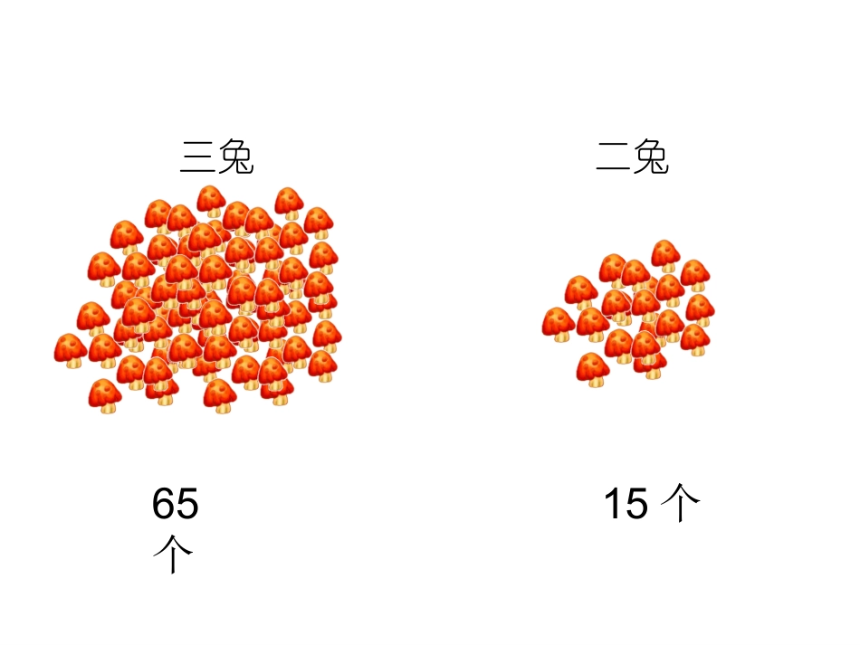 小学数学人教2011课标版一年级多一些、少一些、多得多、少得多课件_第3页