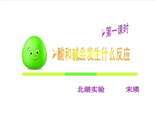 酸和碱会发生什么反应课件(第一课时)宋瑛