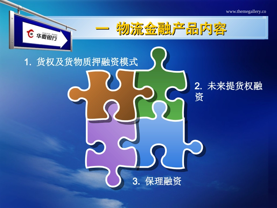 银行分行新员工入行培训：物流金融业务_第3页