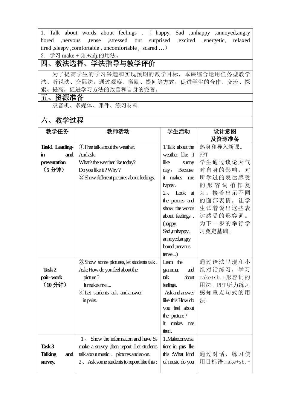 九年级Unit13单元教案_第3页