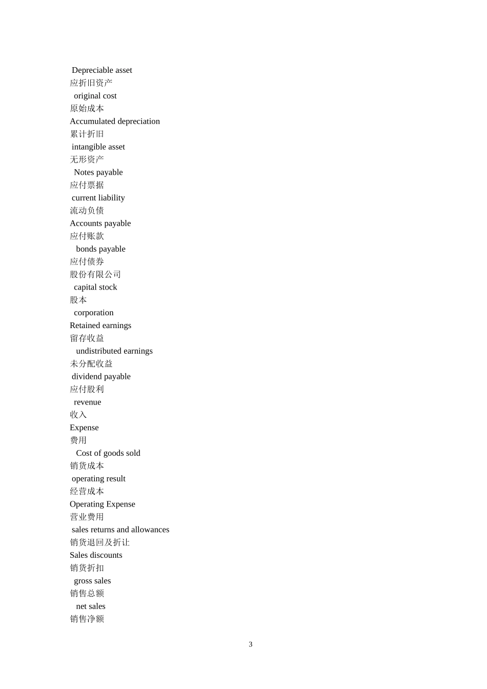 会计电算化专业公共课基础能力测试要求_第3页