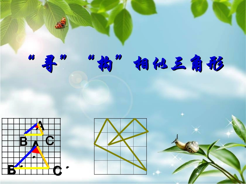 相似三角形复习课_第2页