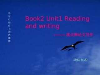 观点辩论文MicrosoftPowerPoint演示文稿