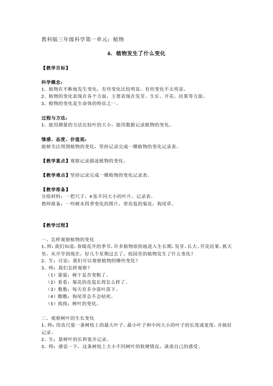 植物发生了什么变化_第1页