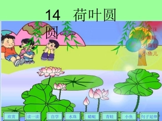 荷叶圆圆也演示文稿