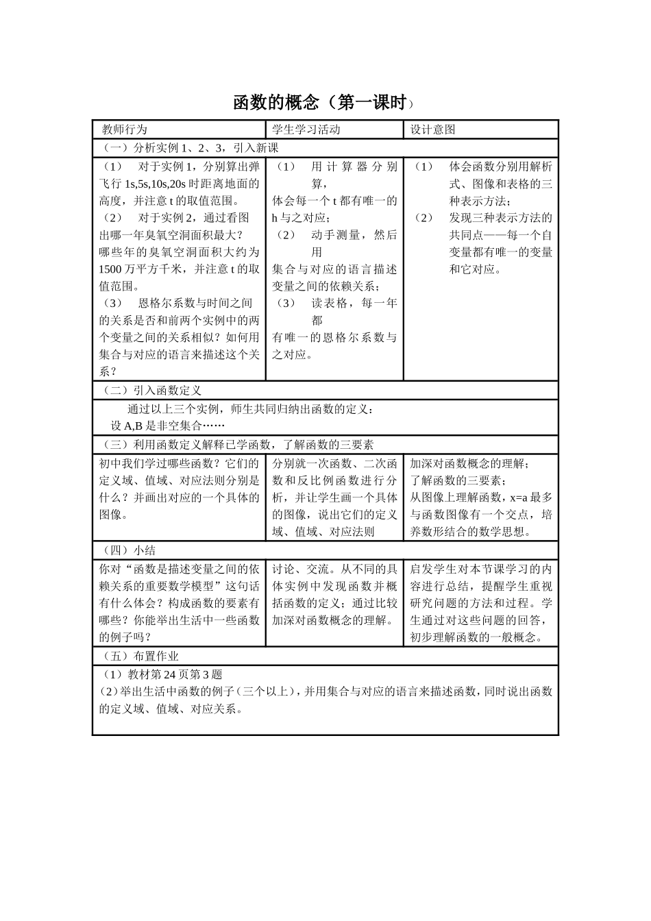 函数的概念MicrosoftWord文档_第1页