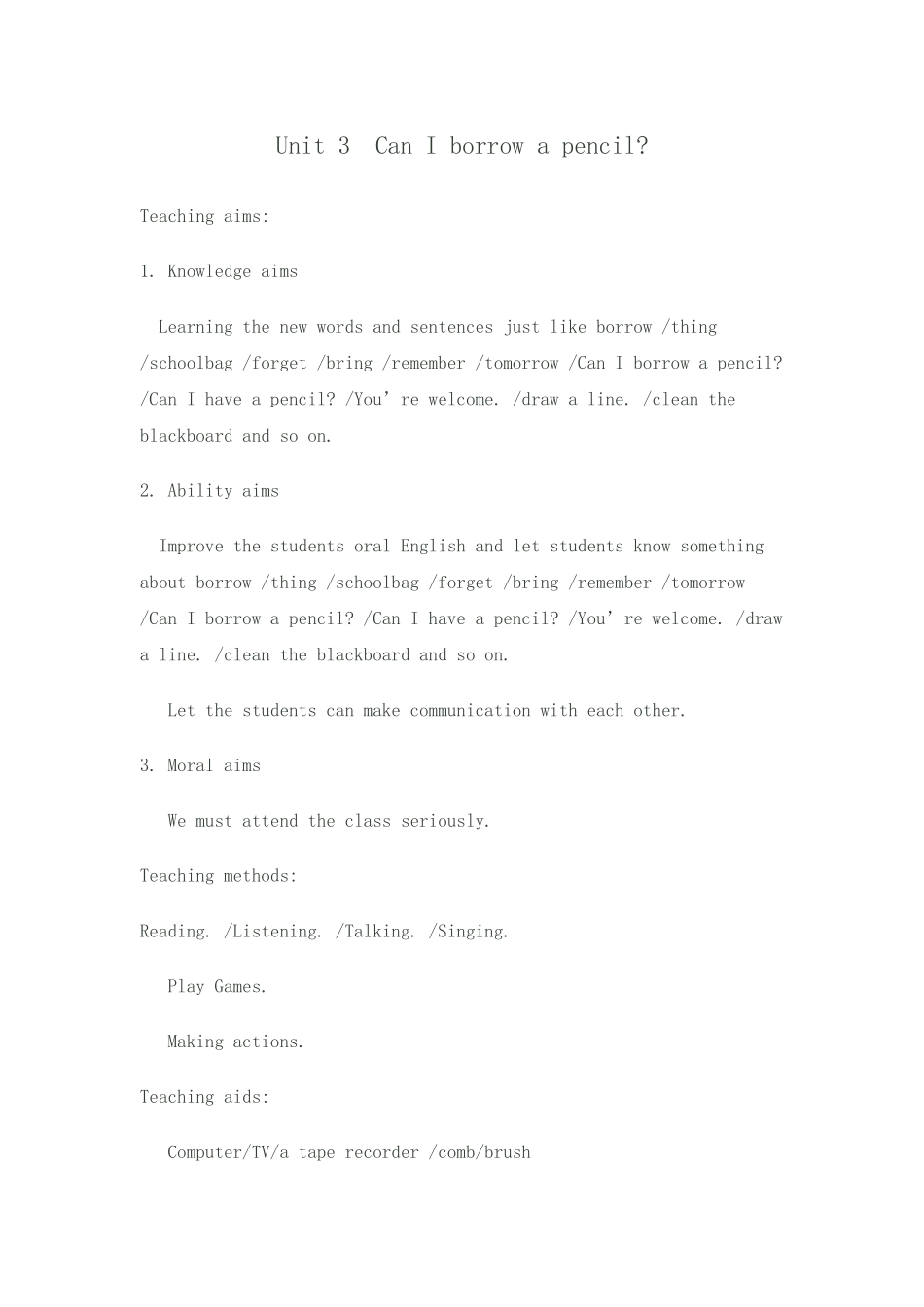 Unit-3--Can-I-borrow-a-pencil_第1页