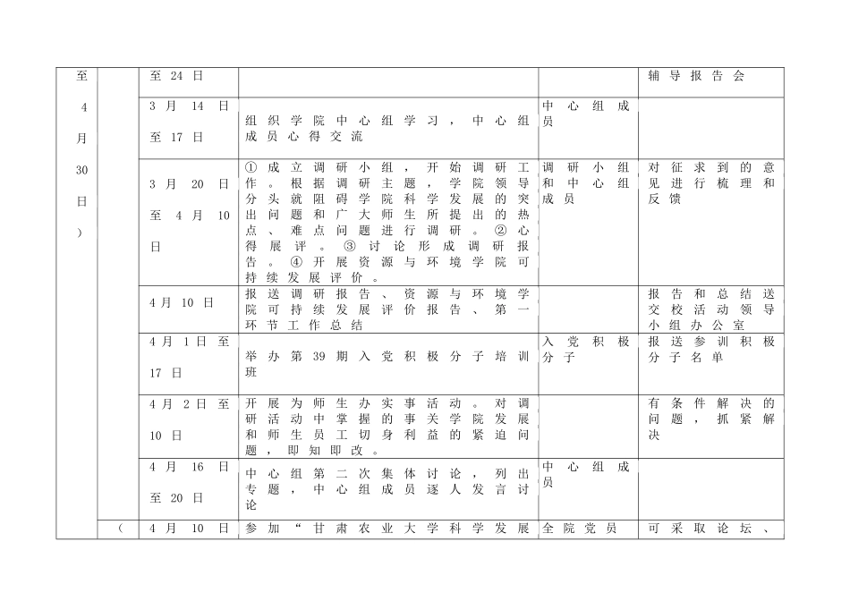 资源与环境学院深入学习实践科学发展观活动推进计划_第2页