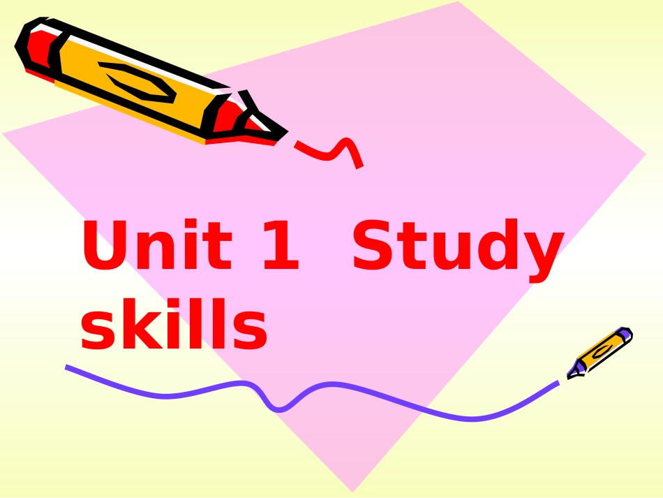 7AUnit1Studyskills_第1页