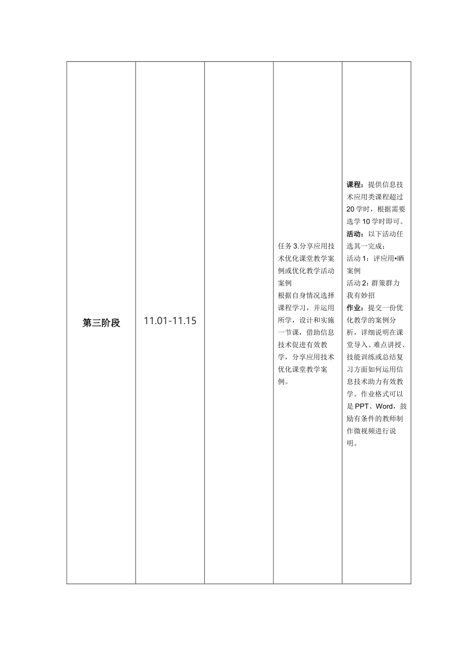 黄立希个人研修工作计划_第3页