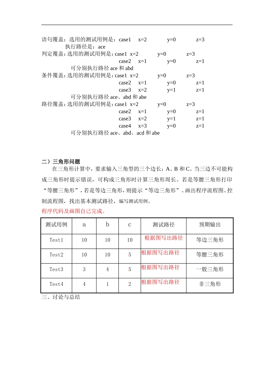 软件质量保证与测试实验报告_第2页